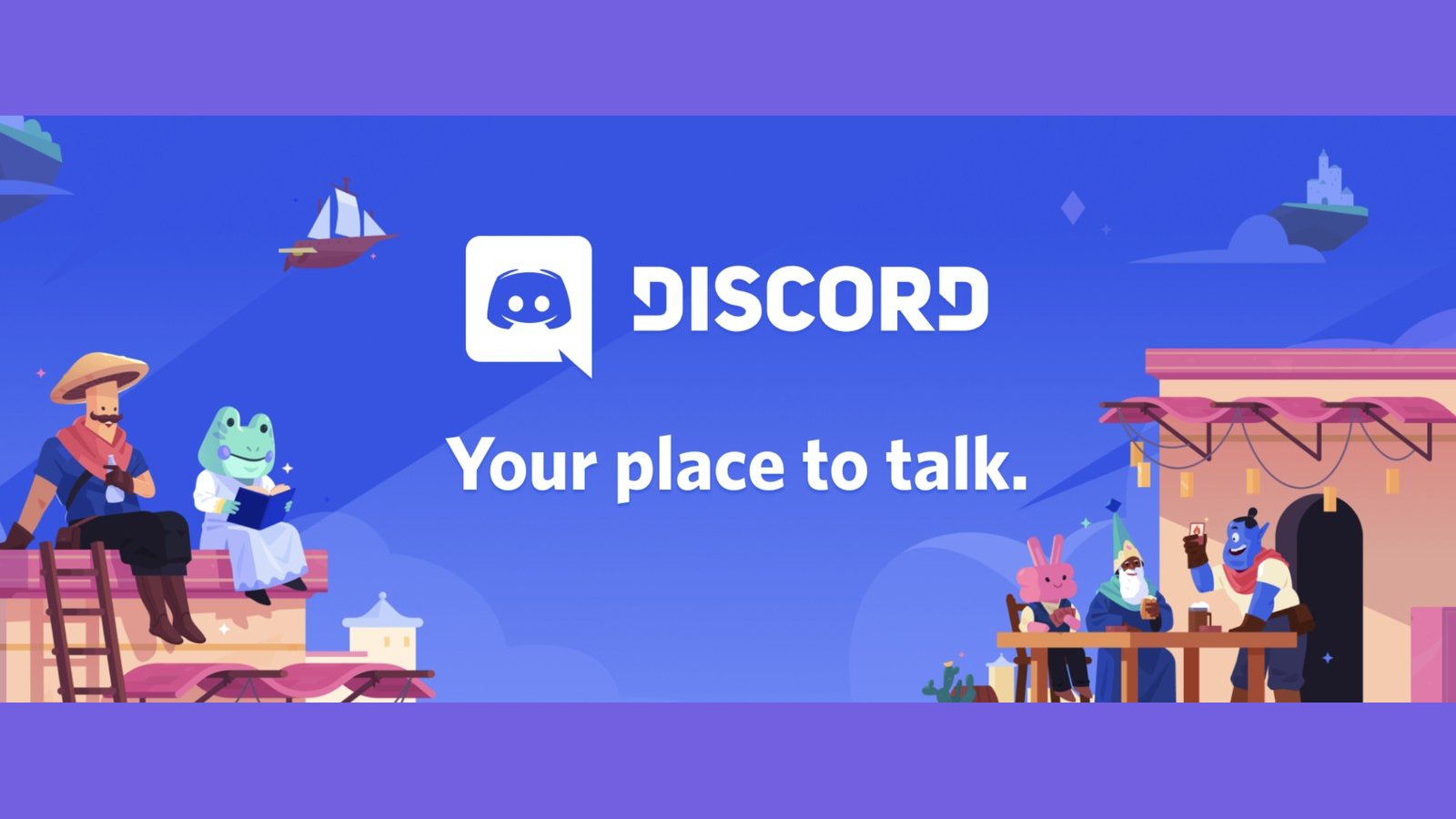 Brand banner: Your place to talk