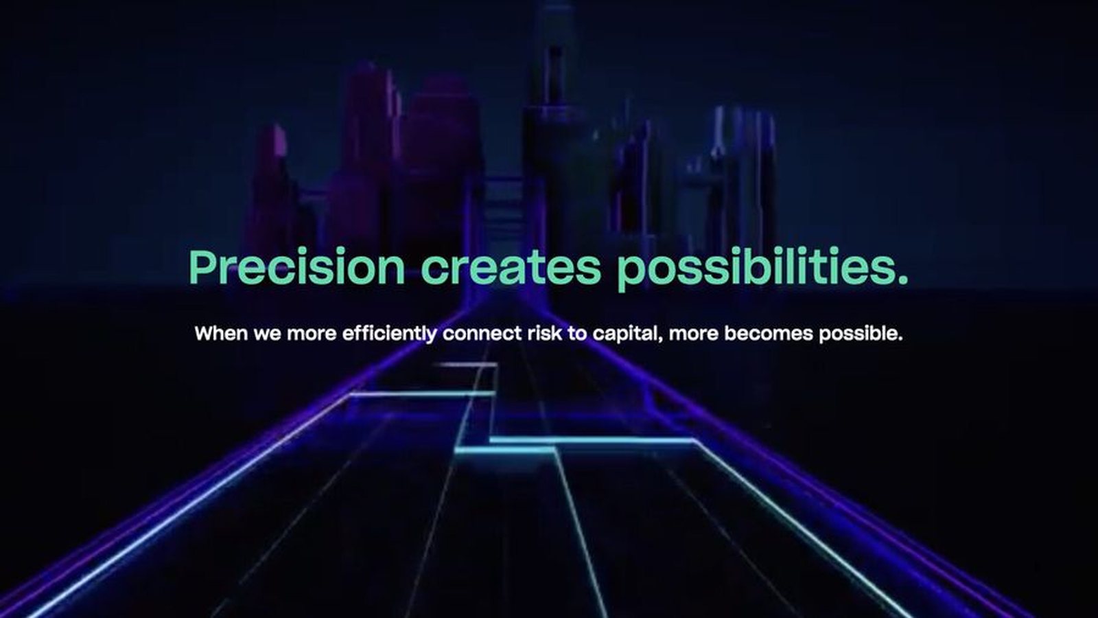 Brand line: Precision creates possibilities
