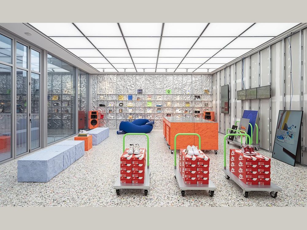 SNKRS lounge interior