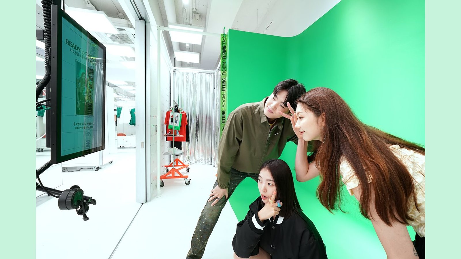 In-store content studio