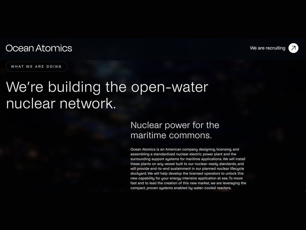 Ocean Atomics site: We’re building the open-water nuclear network