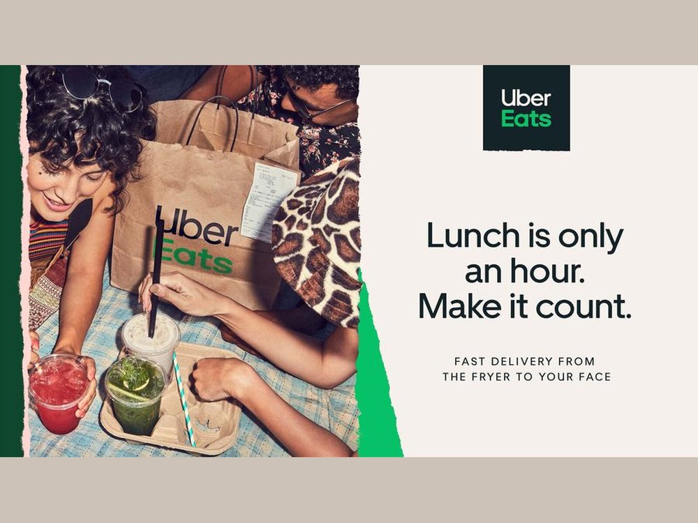 Campaign layout: Lunch is only an hour. Make it count.